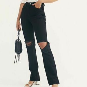 Free People My own lane jeans black